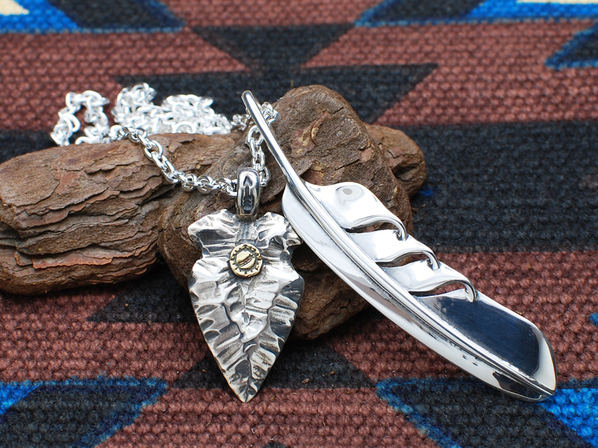 WING FEATHER left XL/NATIVE SPIRIT（ネイティブスピリット） - DEFI