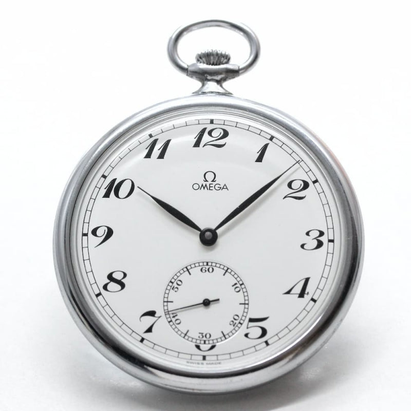 絶版モデルのオメガ（OMEGA） オープンフェイス懐中時計/121.1740