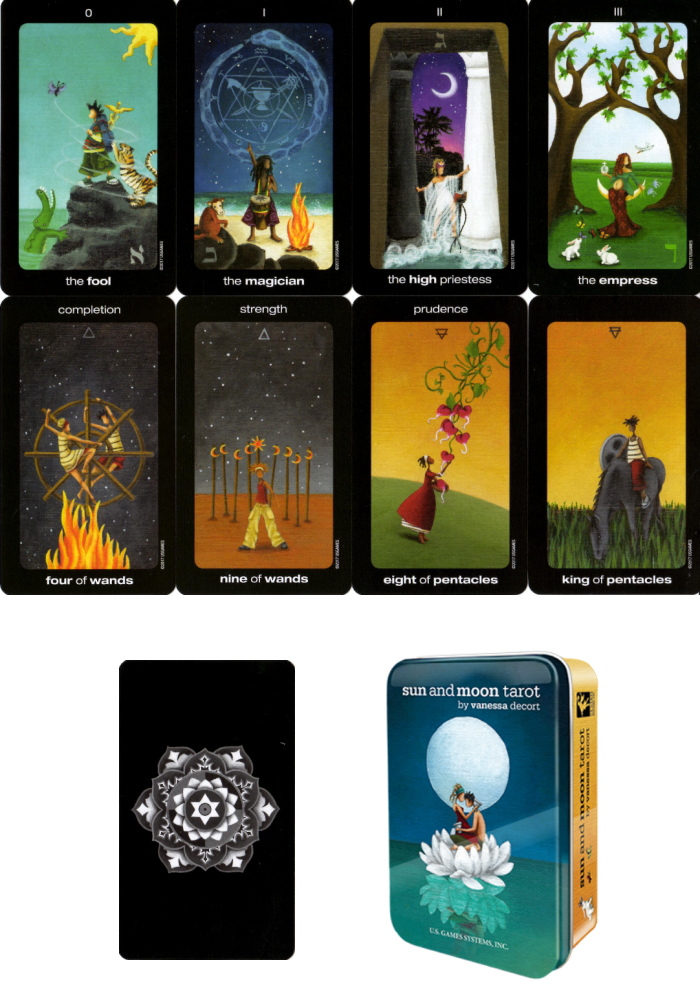 タロットカード SUN AND MOON TAROT IN A TIN 【Prosperity Mana】