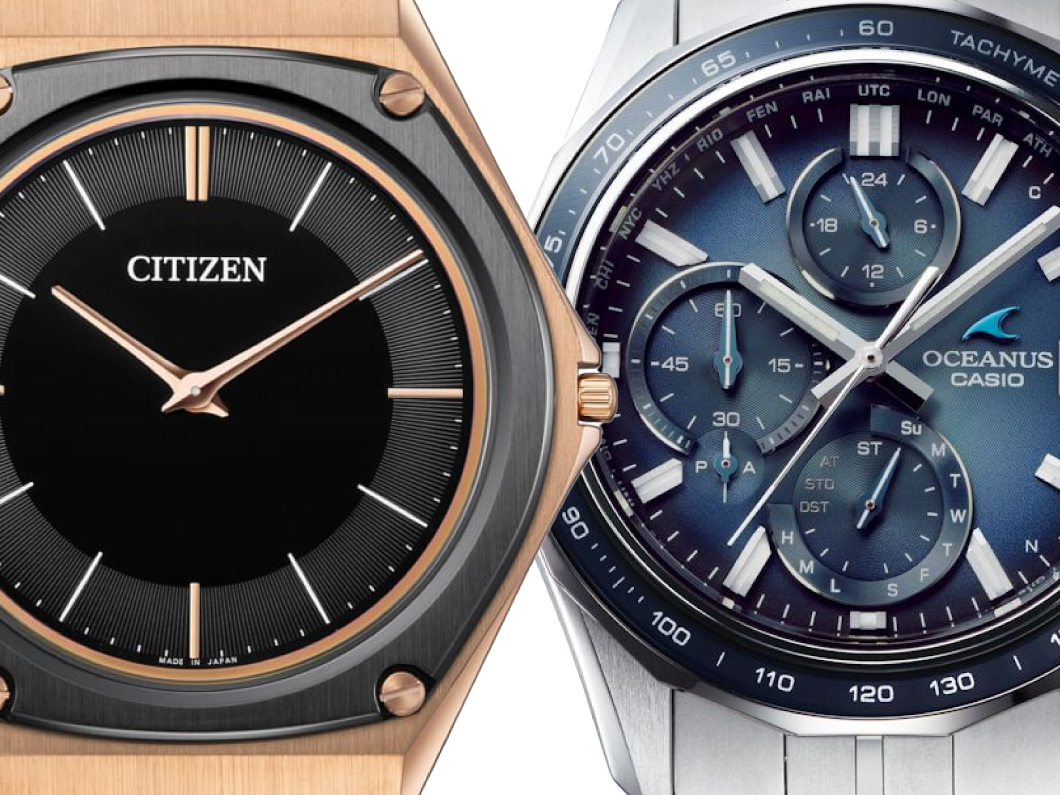 ワンランク上の国産クォーツ時計【シチズン、セイコー、カシオ