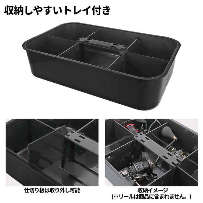 XOOX EVAランガンタックルバッグ トレイ付 40cm グリーンカモフラ