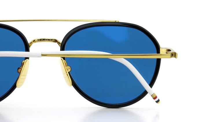 THOM BROWNE サングラス 生産終了 (DITA期)通販 TB-801-B 18kGLD-NVY