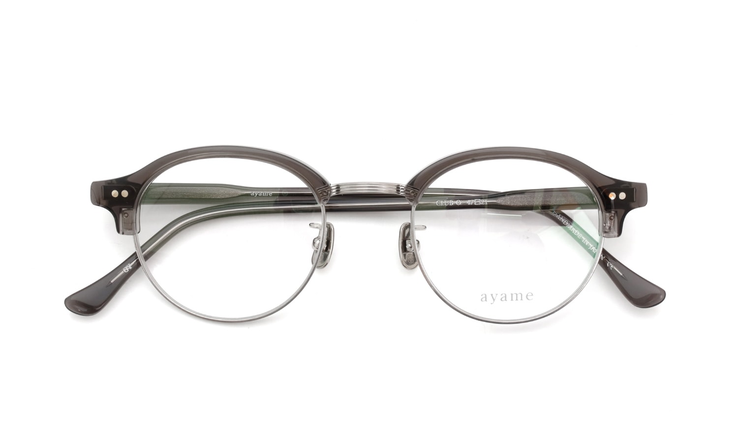 ayame アヤメ メガネ CLUB-O通販 GY 47□21 正規取扱店
