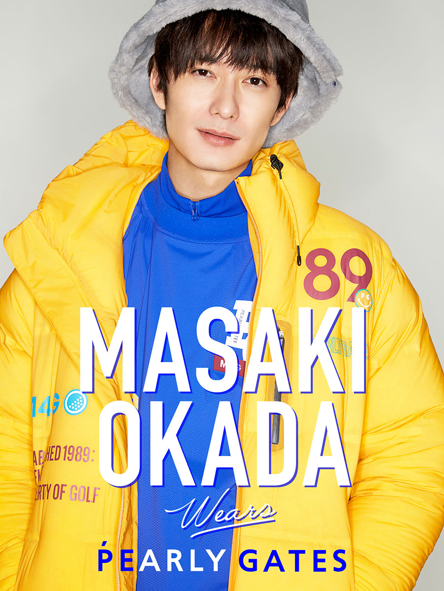 PEARLY GATES STYLE』MASAKI OKADA wears PEARLY GATES｜NEWS｜PEARLY