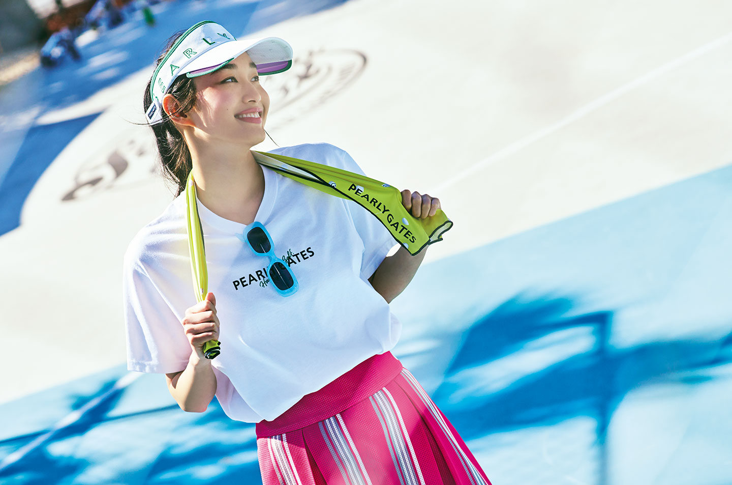 パーリーゲイツ レディース フリルワンピース 2024 パーリーゲイツ