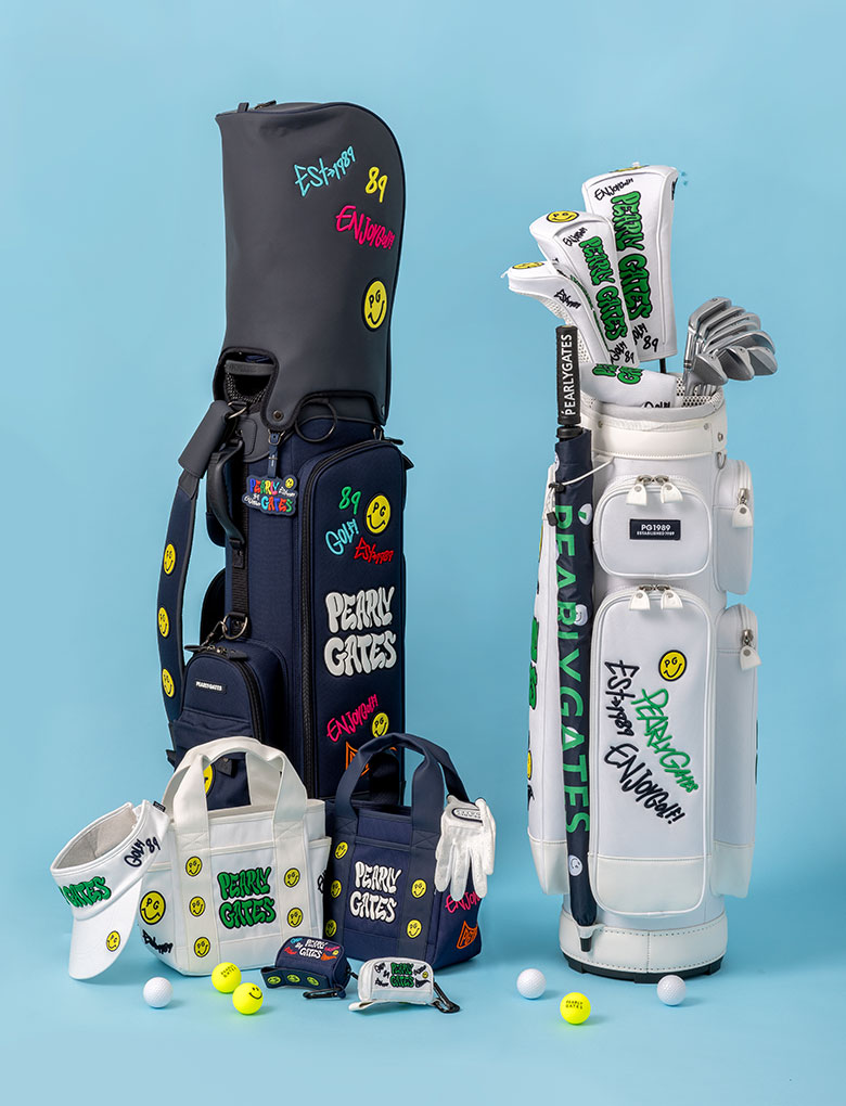 PEARLY GATES カモフラージュ ゴルフバッグ 89 PEARLY GATES