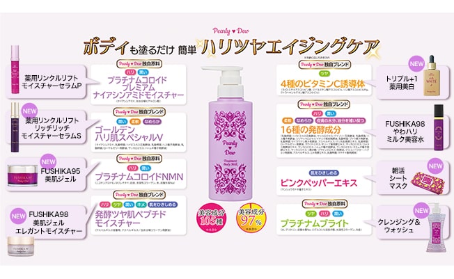 パーリー デュー 美バディトリートメントミルク 780mL【4代目】＋専用