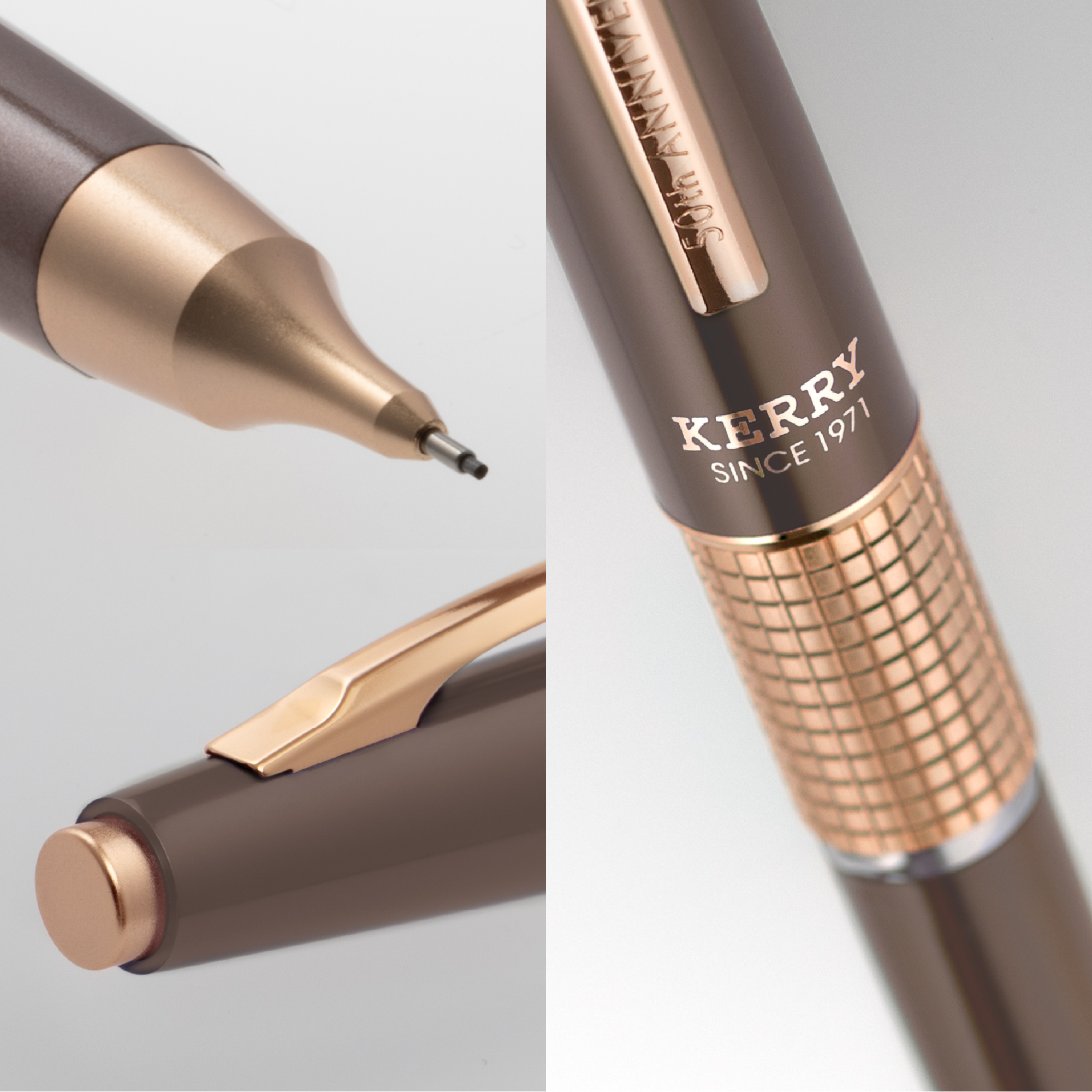 愛されて半世紀、万年筆型シャープペンシル「ケリー」 特別なメッキ