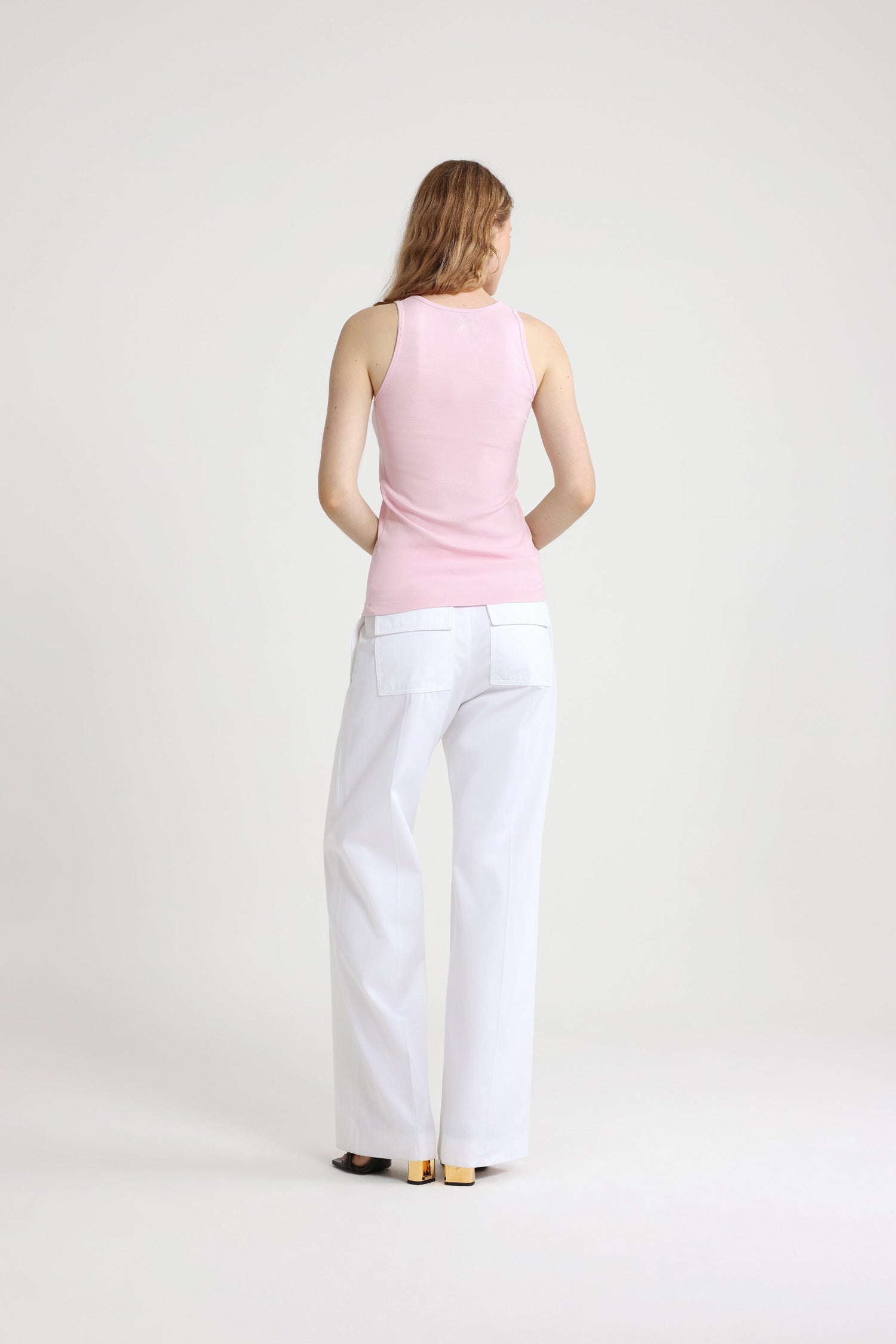 PATOU 】パトウ タンク 白 S 正規 PATOU 】パトウ タンク 白 S 正規