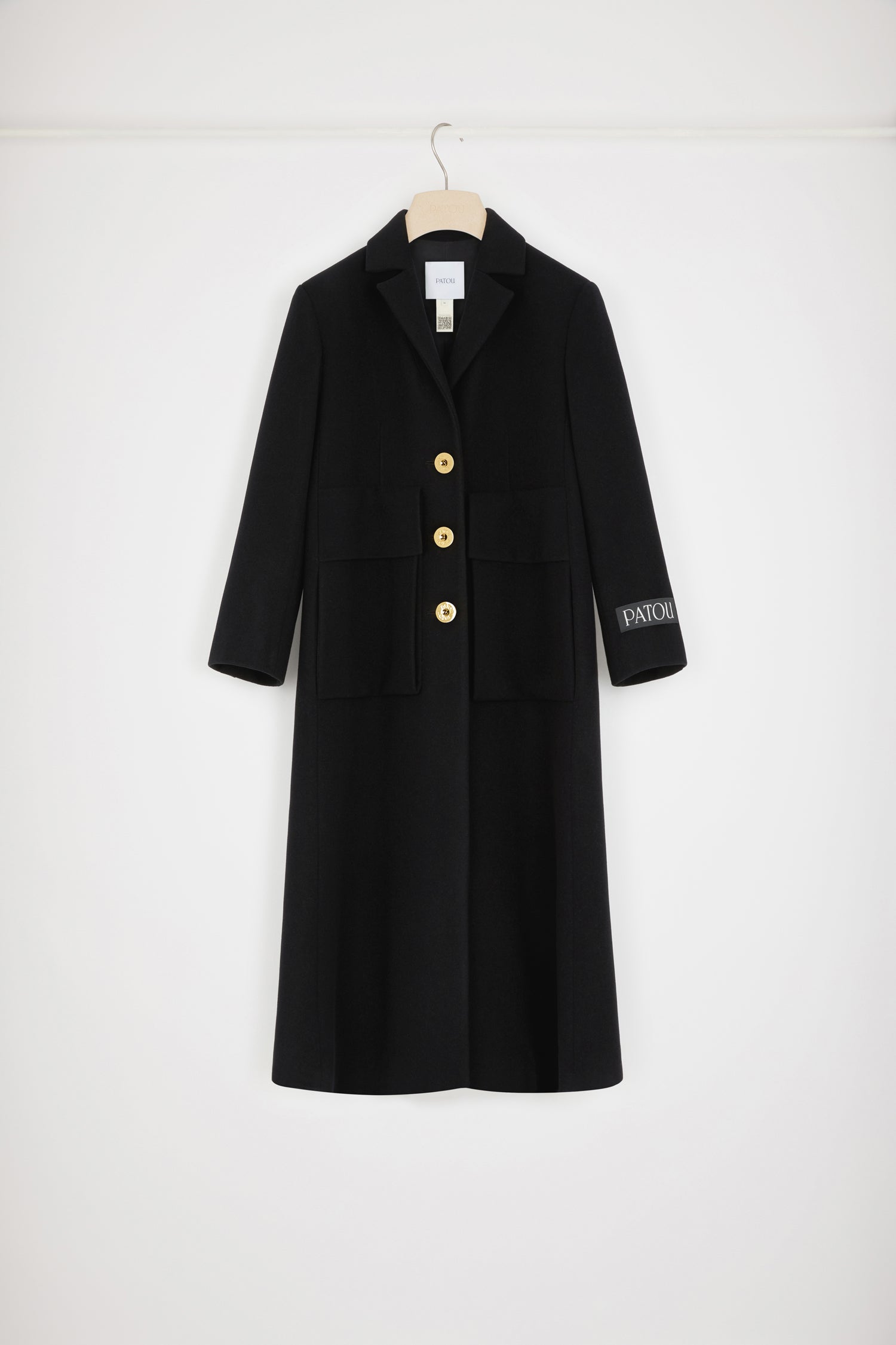 Patou | ウール マキシポケットコート