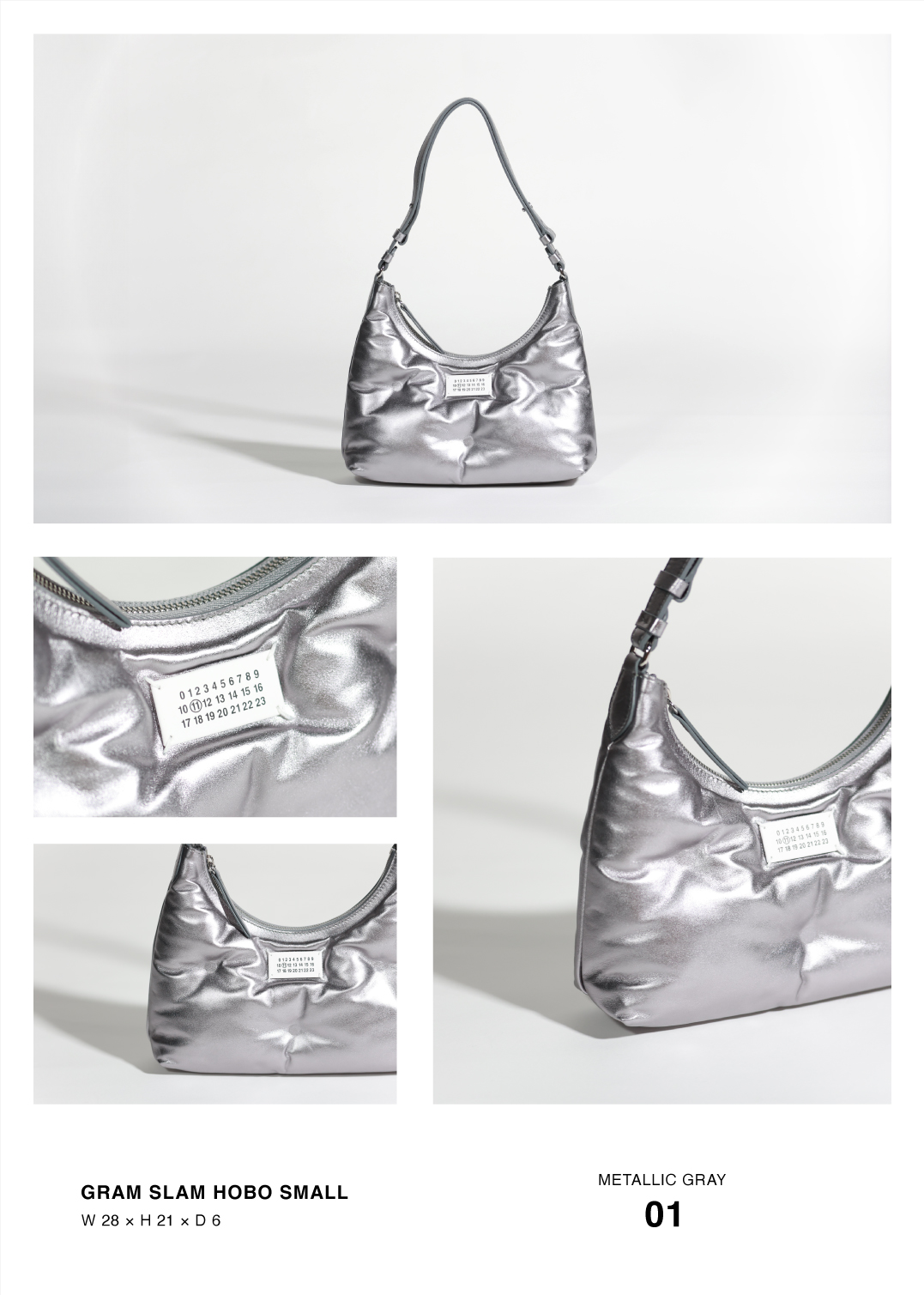 Maison Margiela(メゾン マルジェラ) “METALLIC GRAY” -7 TYPES of