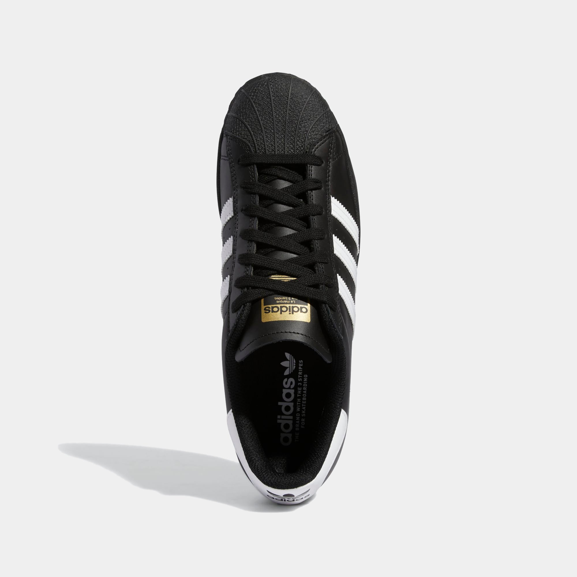 ADIDAS SUPERSTAR ADV - BLACK/WHITE GW6931 - PLA Skateboarding