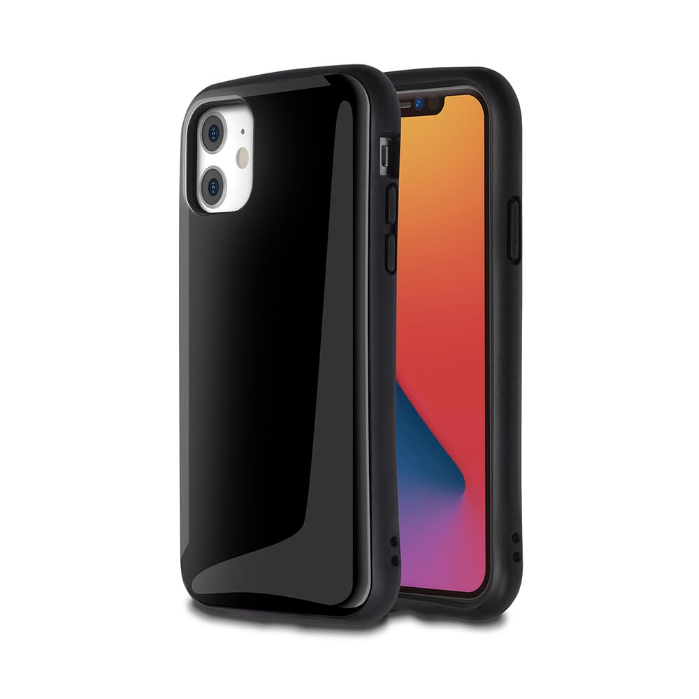 iPhone 12 mini用 ハイブリッドタフケース ブラック｜株式会社PGA