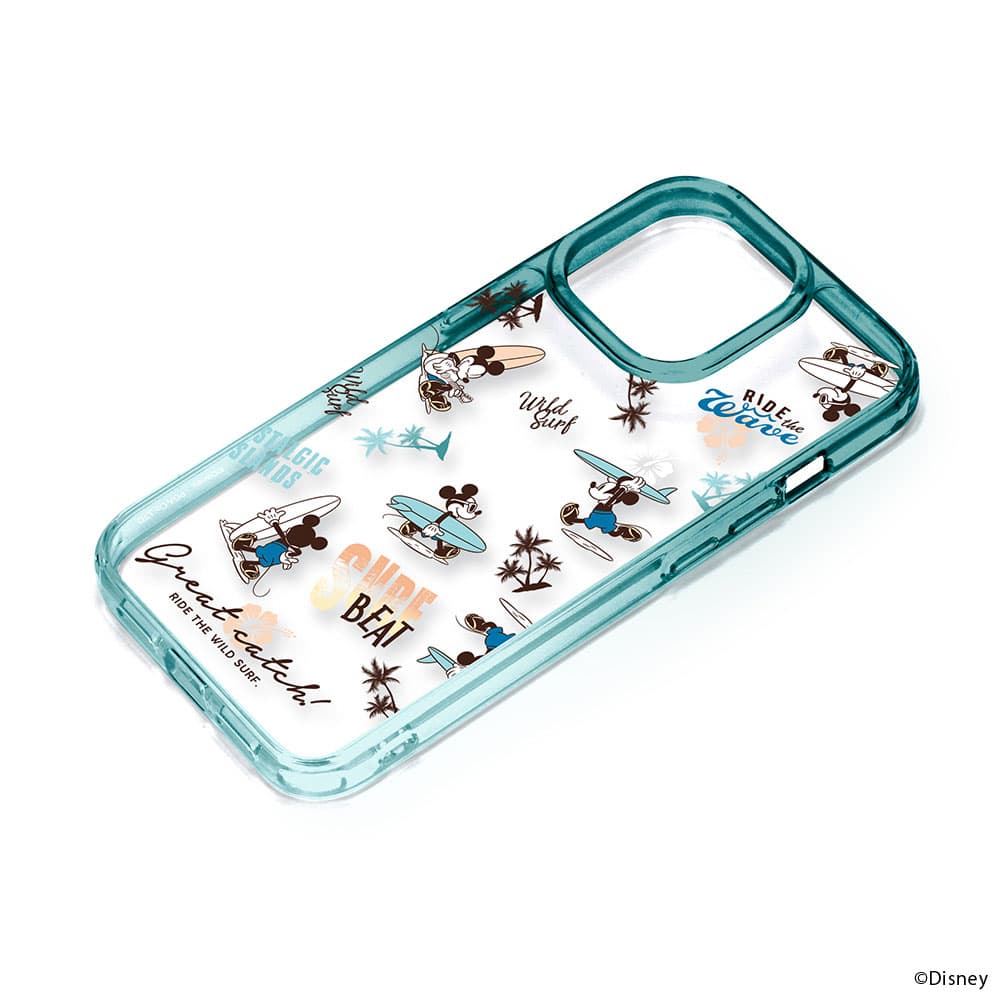 iPhone 15 Pro Max用 グラデーションハイブリッドケース [ミッキー