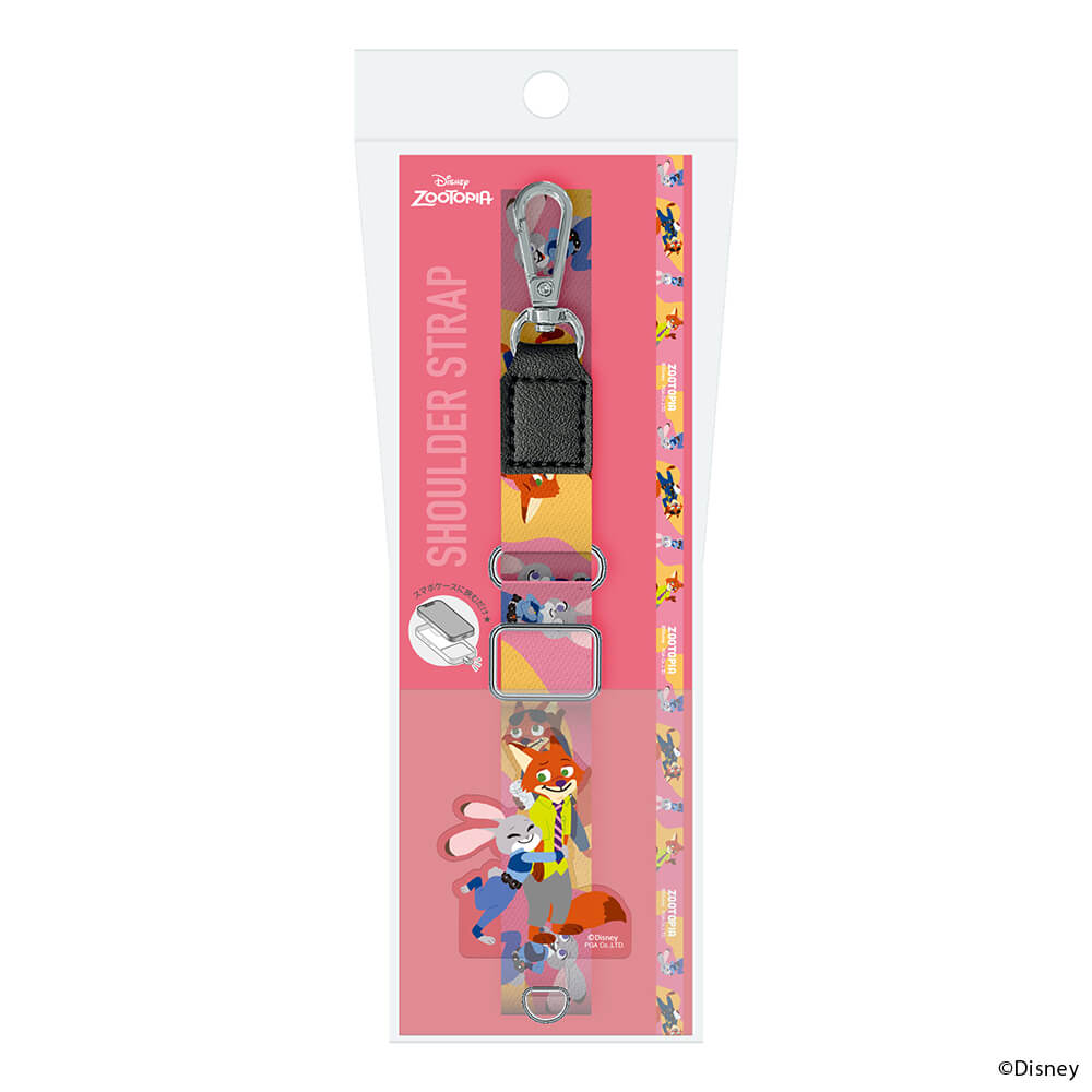 ストラップホルダー付 ショルダーストラップ [ズートピア]｜株式会社PGA
