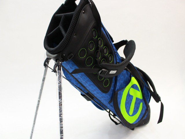 2018 Dog Wave Stand Bag Headcover set Blue/Lime スコッティ