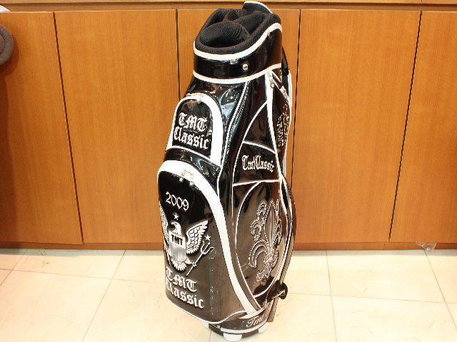 希少)TMT CLASSIC ブラックエナメル ゴルフキャディバッグ 希少！美品