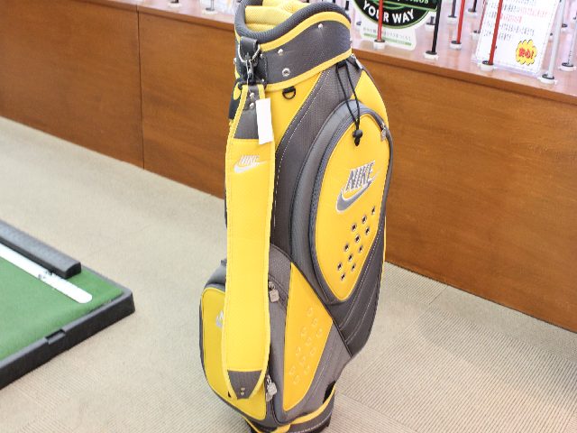 ナイキ キャディバッグ グレー/イエロー 中古 ナイキ(NIKE GOLF