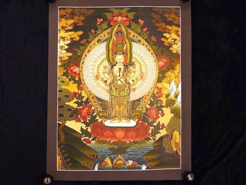 ◇貴重な本物・曼荼羅（マンダラ）◇手書きの精密画◇1点物◇チベット