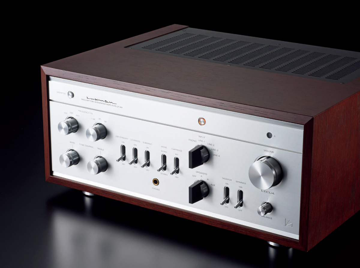 製品批評】LUXMAN「LX-380」 ー 6L6GCをプッシュプルで採用、伝統ある