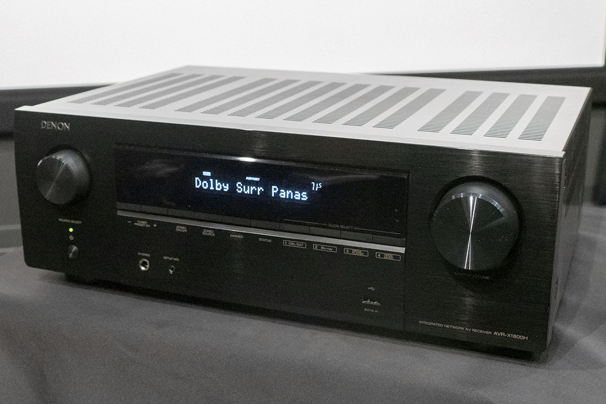 サラウンドって人生変わるほど楽しい！ デノン「AVR-X1800H」でPolk