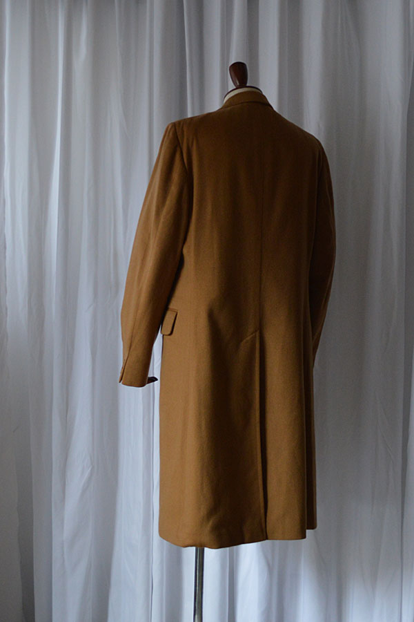 1970s ヴィンテージアクアスキュータム セミチェスターフィールド