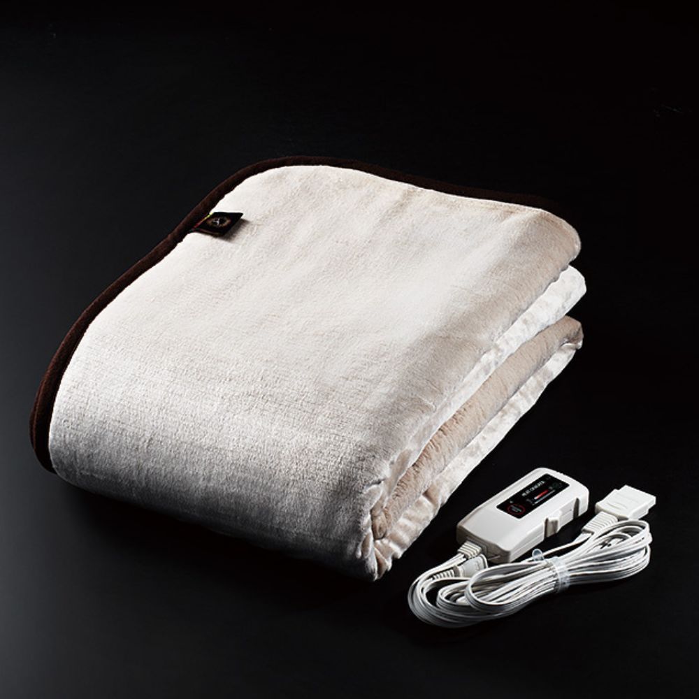 HEAT CRACKER（ヒートクラッカー） 洗える電気毛布（掛け敷き兼用毛布