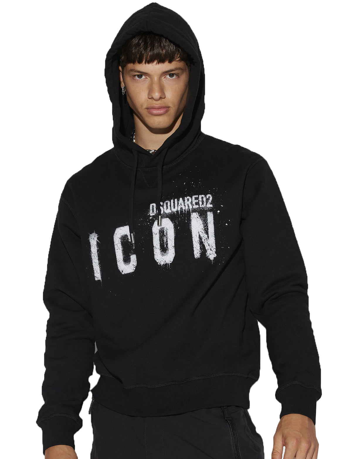 Icon Spray c. Hoodie-black - PureAtlanta.com