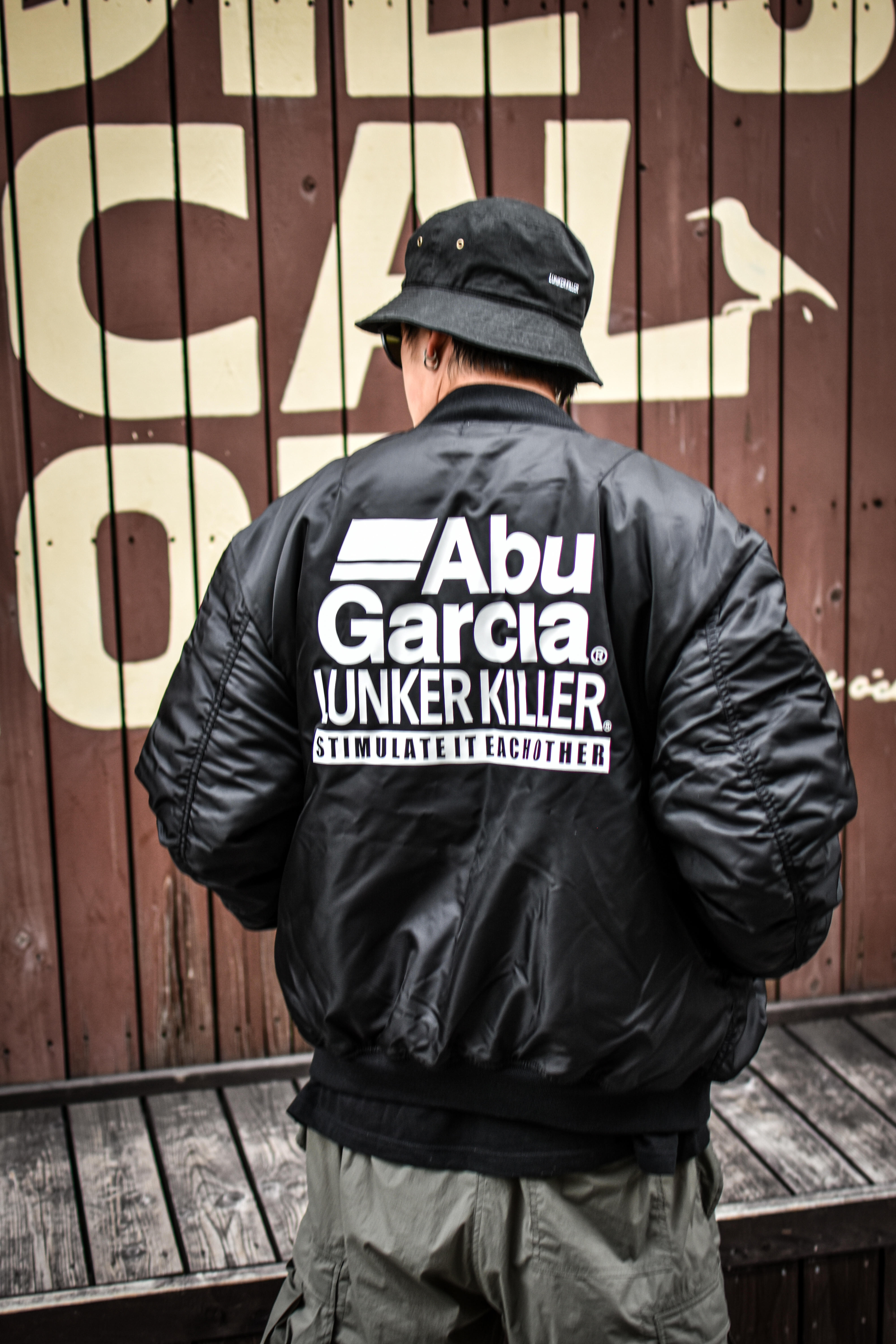 Abu x Lunker Killer MA-1 Jacket （Abu x ランカーキラー MA-1