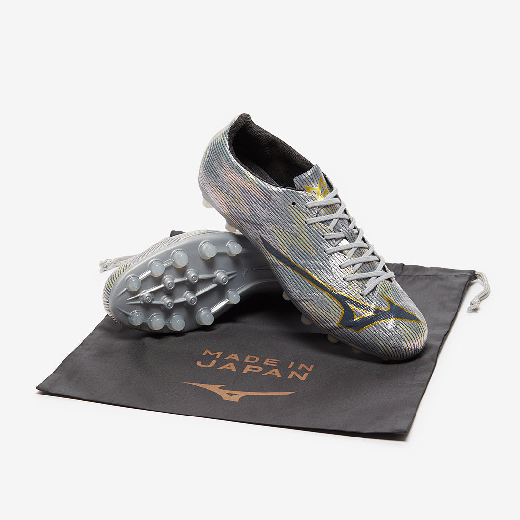 Mizuno Alpha II Made in Japan Artificial Grass - Galaxy Silver