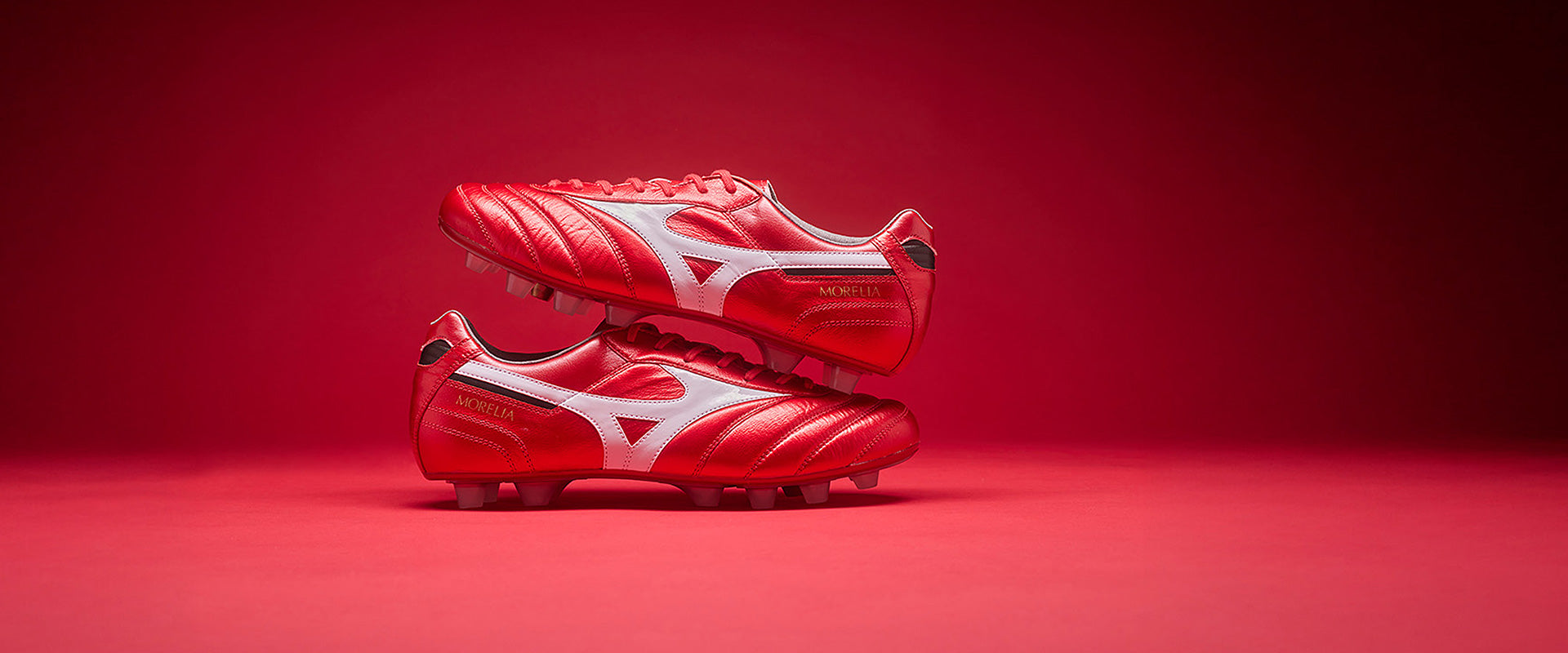 Mizuno Morelia II Made in Japan Firm Ground - Morelia 40th Red