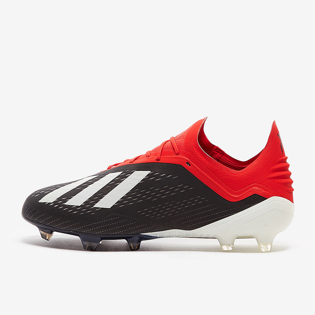 adidas X 18.1 FG - Core Black/White/Active Red - Firm Ground