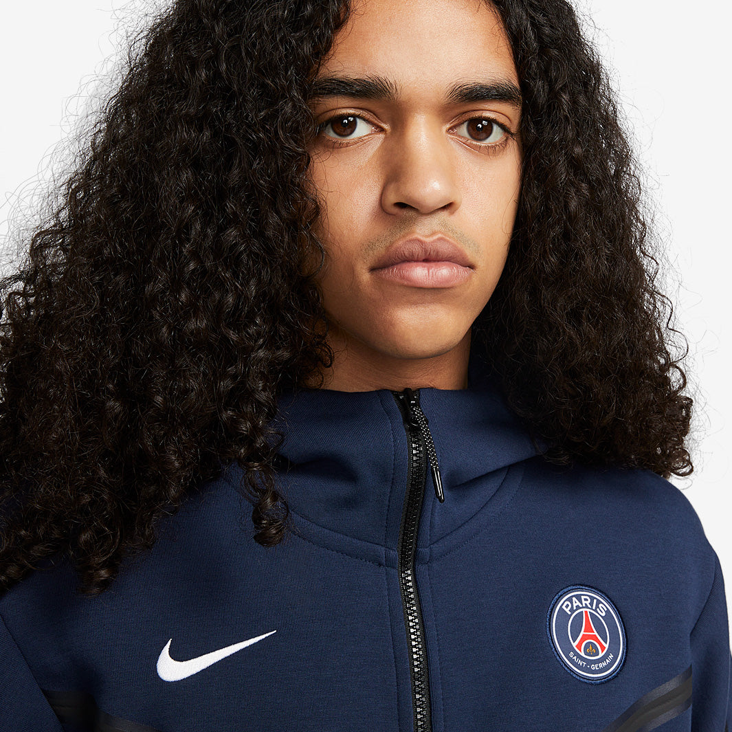 Nike Paris Saint-Germain 22/23 NSW Tech Fleece Hoodie - Midnight