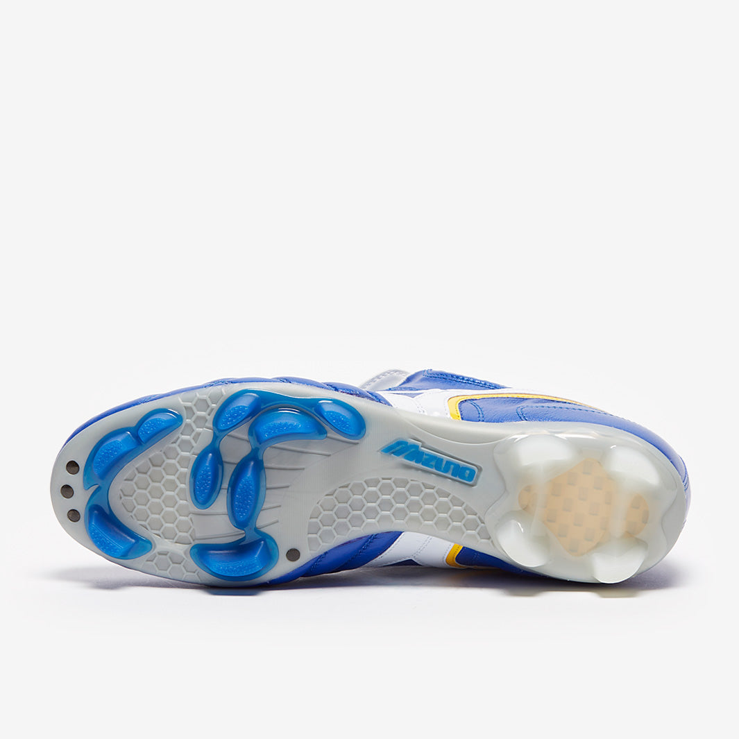 Mizuno ウェーブカップ ホワイト/ブルー/イエロー Mizuno Launch The