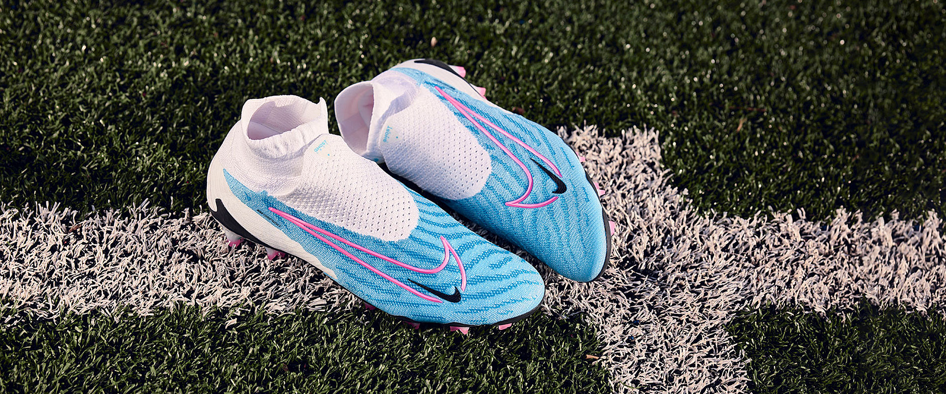 Nike Phantom GX Elite DF FG - Baltic Blue/Pink Blast/White/Laser