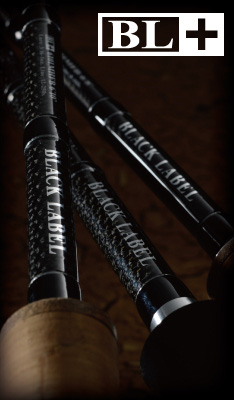 バス/バス釣り/ルアー/バスフィッシング/ベイト用ロッド/ブラック