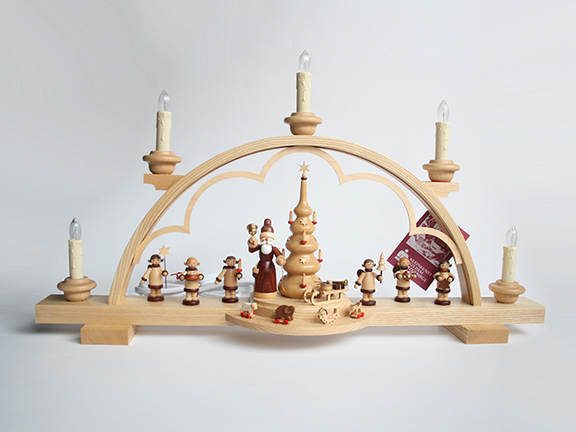 木のおもちゃ カルテット / シュビップボーゲン(アーチ型キャンドル