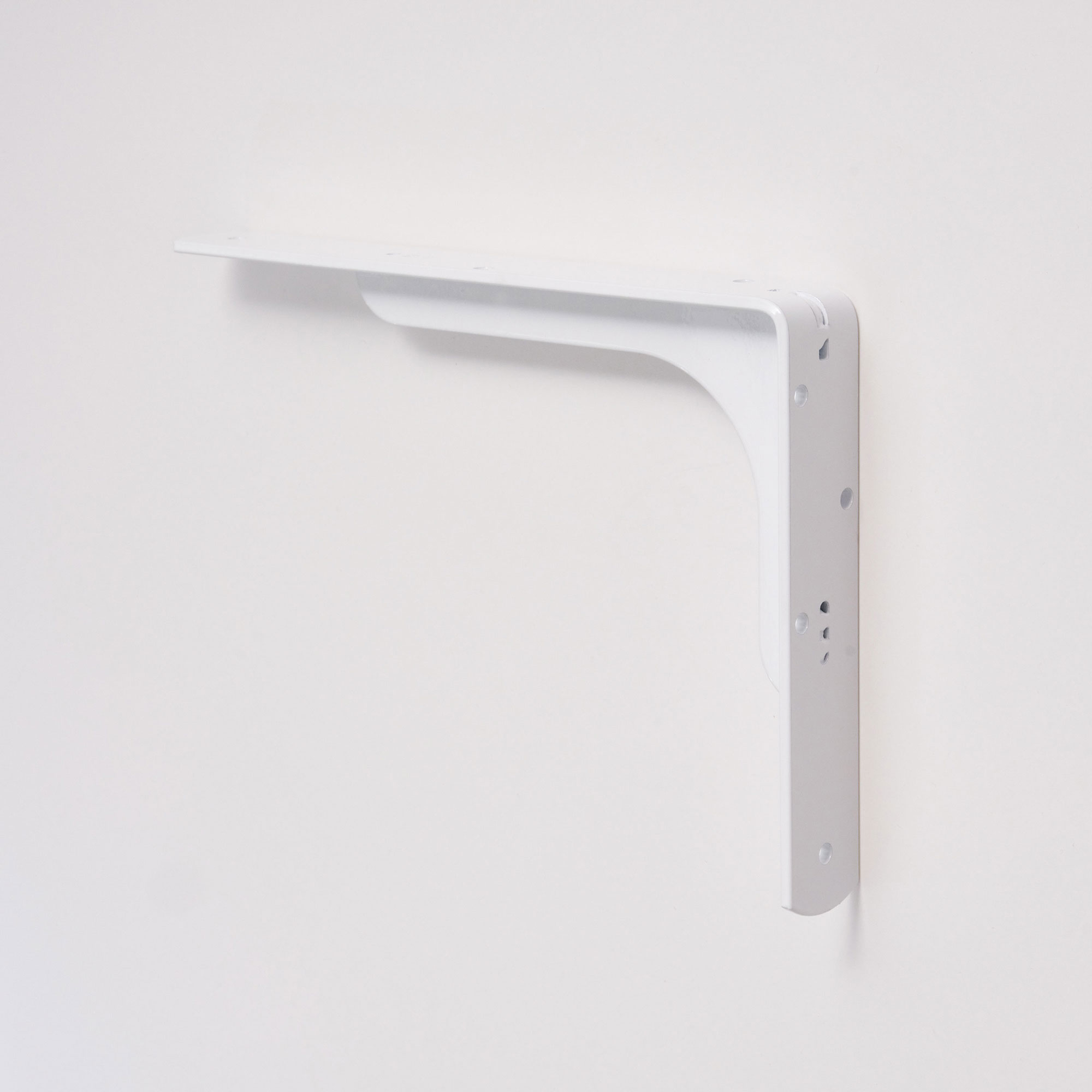 L型ブラケット ホワイト D480 | PS-BK008-04-G141 | 棚受け | 棚パーツ