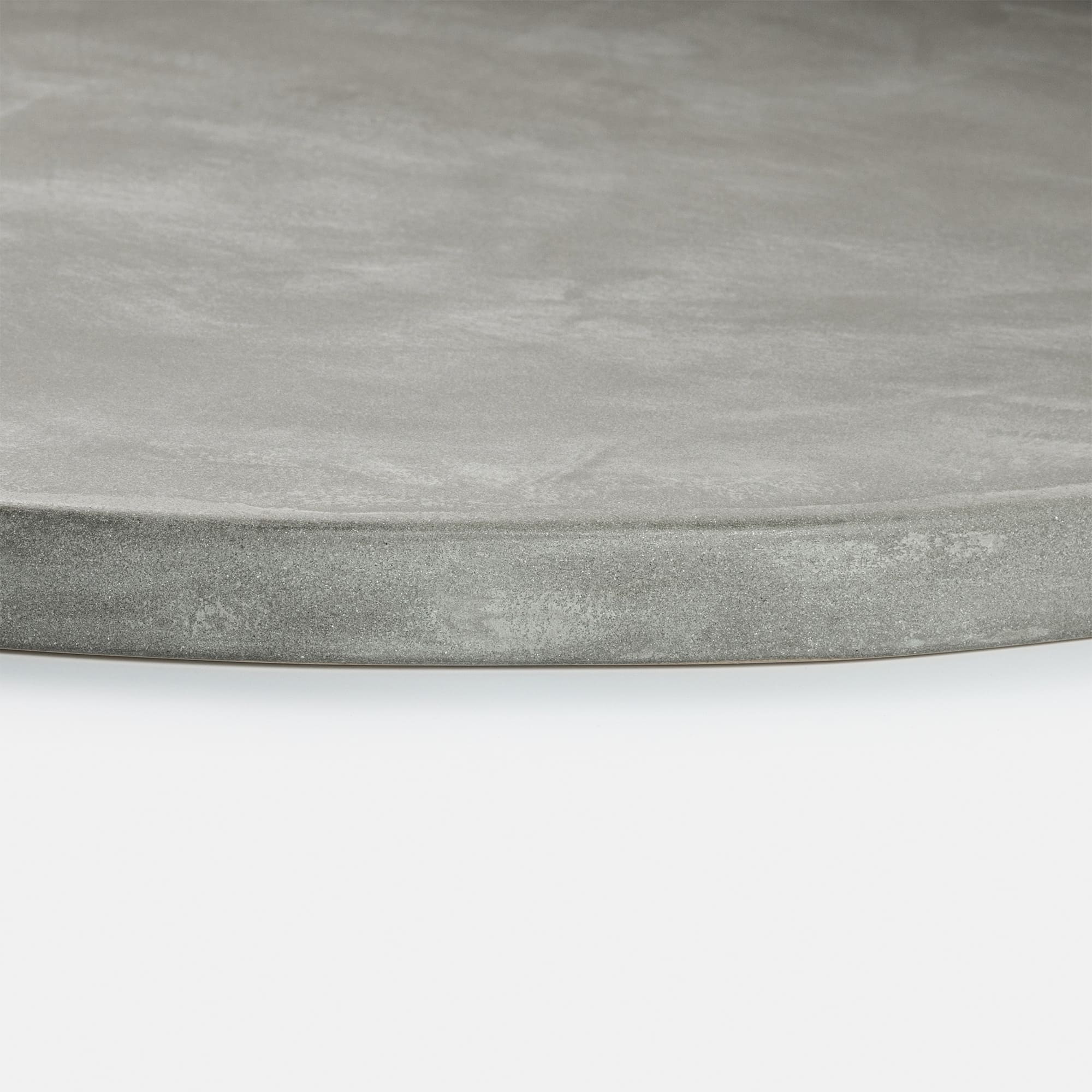 モルタル天板 丸 φ800 グレー | PS-TT010-04-G173 | テーブル天板