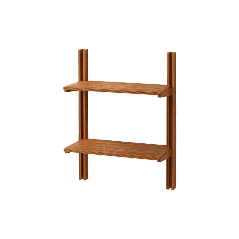 木製シェルビング デスクセット 塗装仕上げ W950 | PS-BK009-55-G289