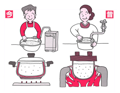 20分でご飯が炊けるロイヤルクイーンの炊き物料理‐ロイヤルクイーン