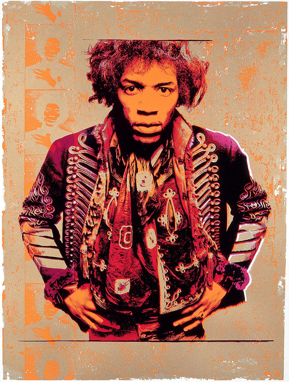 JImi Hendrix | Purple & Gold 1967 | Gered Mankowitz Photo