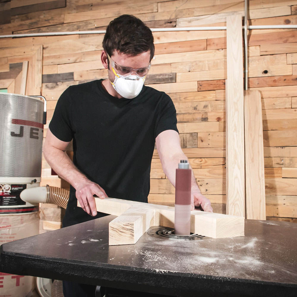 Jet 723950 1-HP Oscillating Spindle Sander | Rockler Woodworking