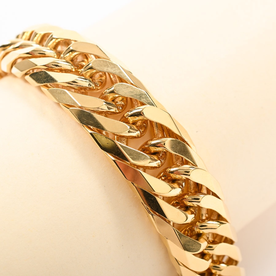 ノンブランドジュエリー | 喜平ブレスレット 8面トリプル 100.7g | K18