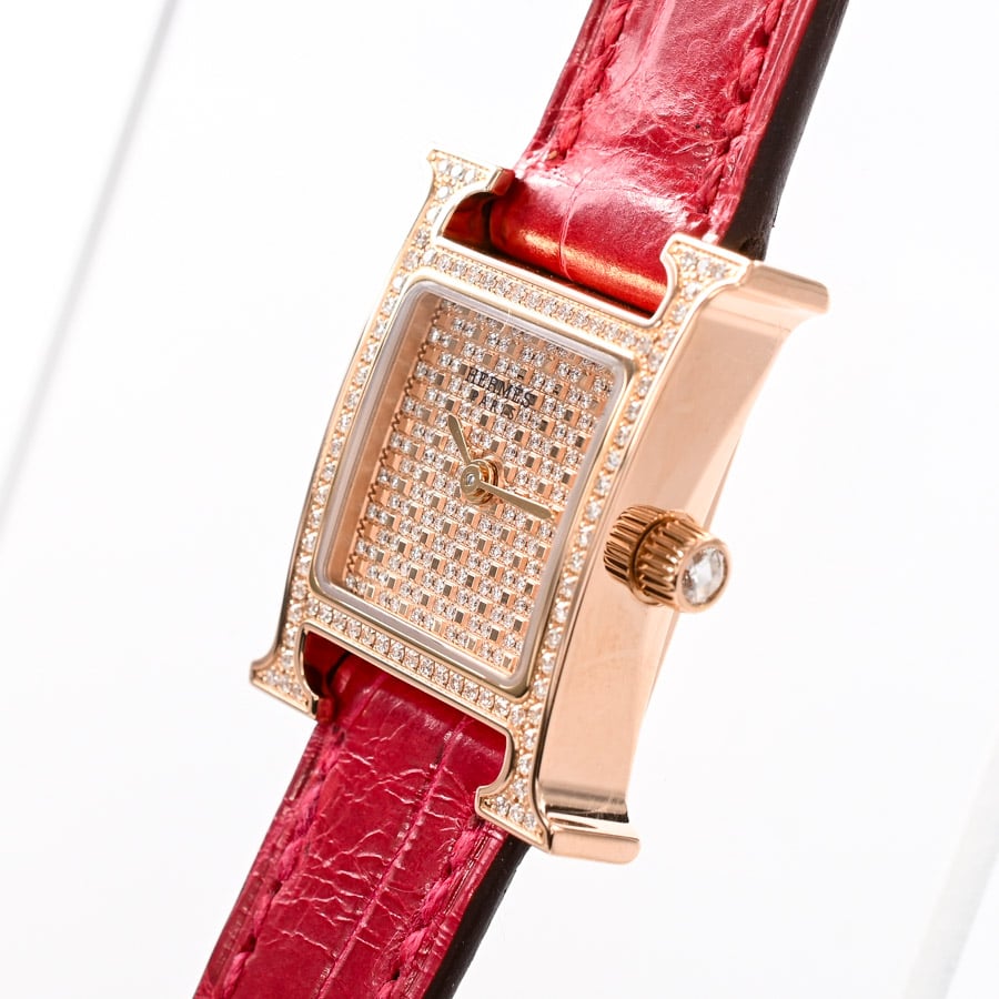 Hウォッチ ミニ | HH1.173a | ピンクゴールド | 中古A品| レディース