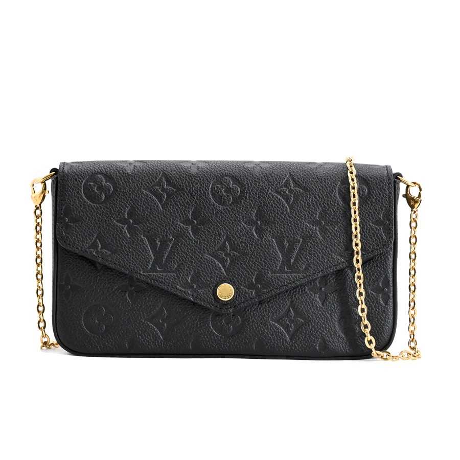 ポシェットフェリシー(約W21xH12xD3cm ブラック): ブランドバッグ