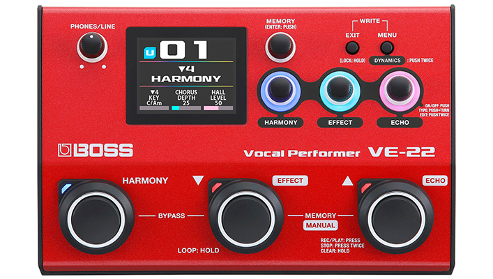 BOSS VE-20 ボーカルプロセッサー 【公式通販】