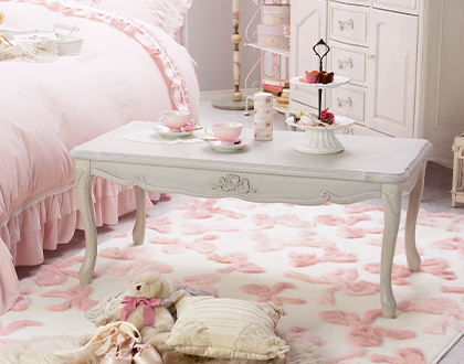 机・テーブル｜かわいいお姫様系インテリア家具・雑貨の通販｜ロマプリ
