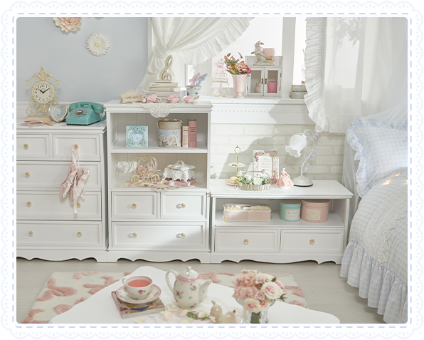 Summer Gingham Room｜かわいい姫系インテリア家具・雑貨の通販