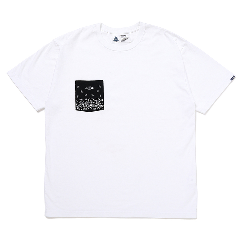 CHALLENGER BANDANA POCKET TEE CLG-TS 024-014 公式通販